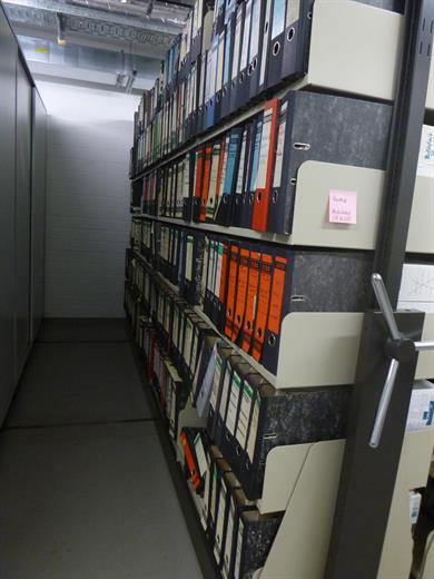 Hochschularchiv - vor der Erschließung